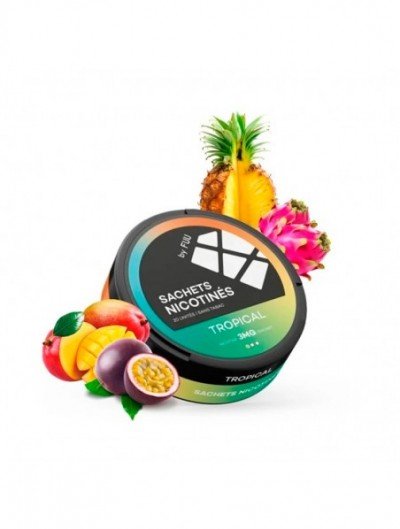 Pouches Tropical Nicotine 12mg FUU