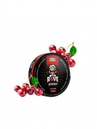 Pouches Caffeine Merry Cherry Aroma King